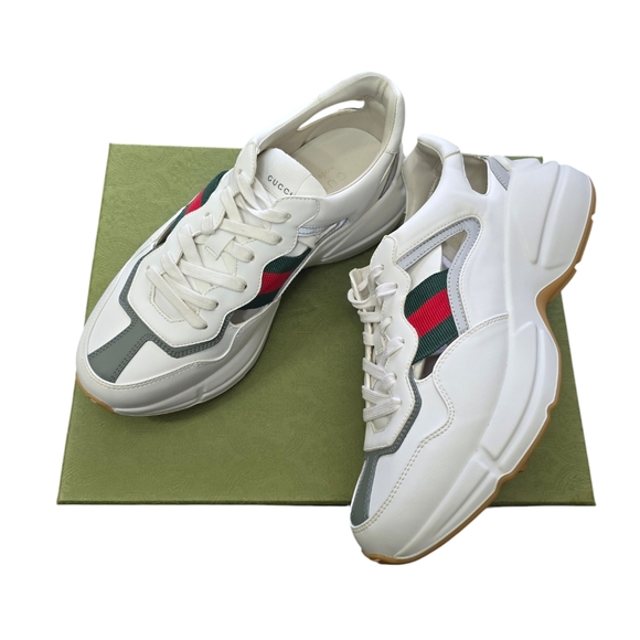 Gucci Grey Evolution Sneakers - Picture 6 of 10